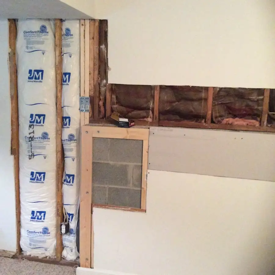 Wall insulation replacement during Contents Cleaning & Restoration in Samsula-Spruce Creek